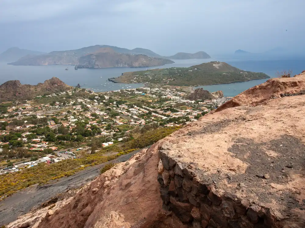 Aeolian Islands from Vulcano