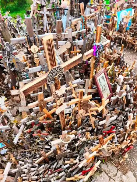 Hill of Crosses: Thousands of Crosses