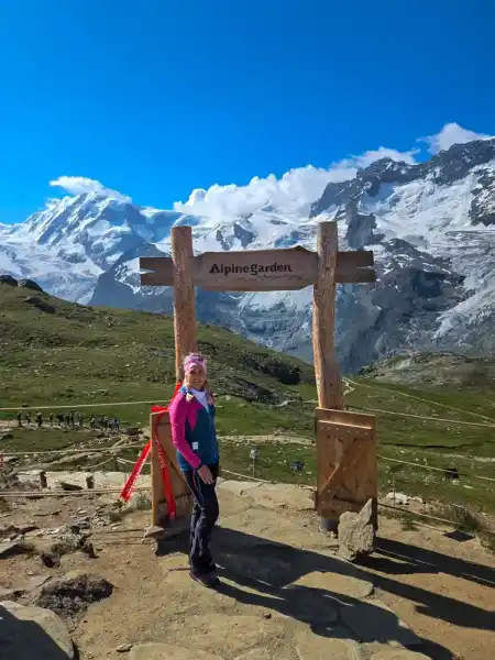 We took the cog railway up here.