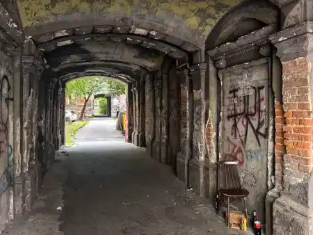 old workers' barracks