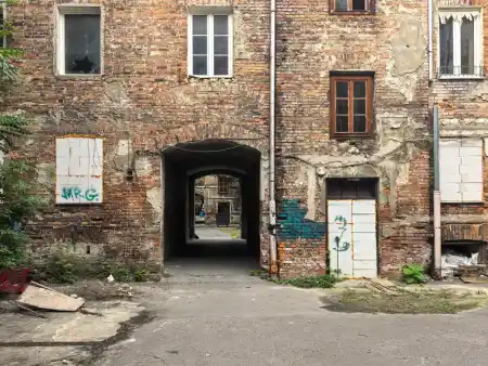 old workers' barracks