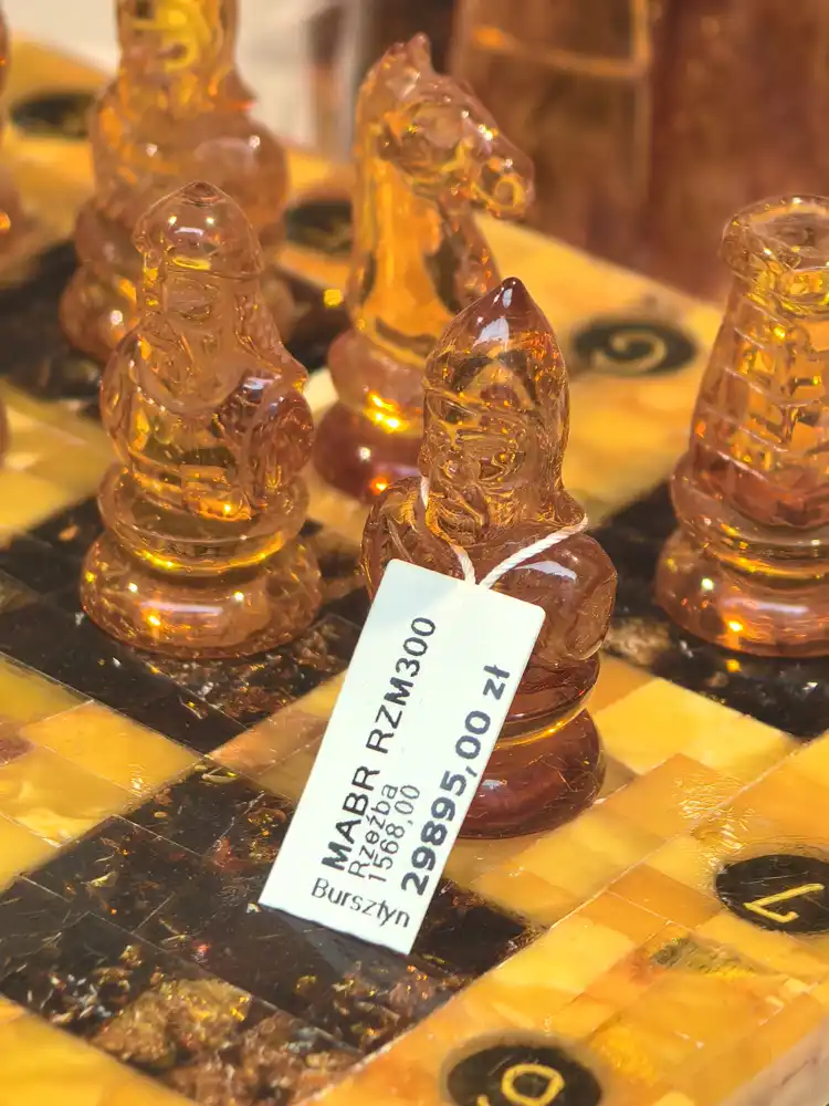 Amber chess