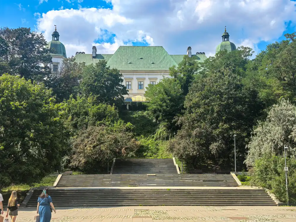 Steps to Ujazdowski Castle
