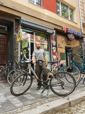 Sofia by bike
