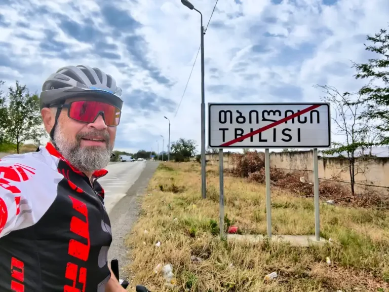 Tbilisi on bike