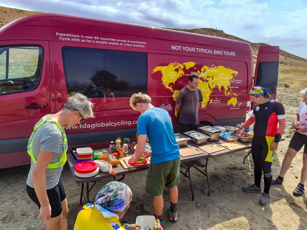 On Silk road with cycling expedition