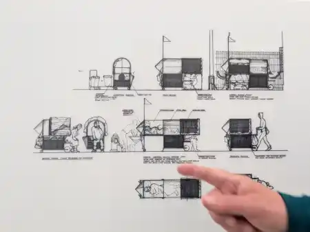 Mobile home for the homeless