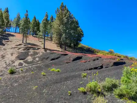 Climb down Caldera del Galdár