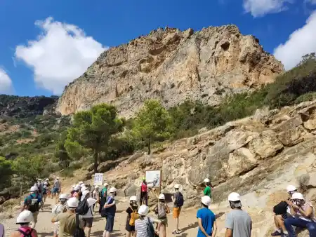 Interview with guide at Caminito del Rey