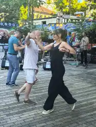 Dancing at streets
