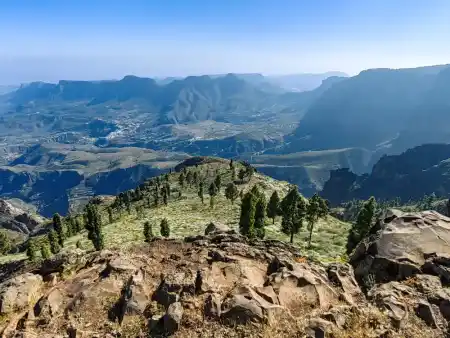 Panoramic view of South Coast