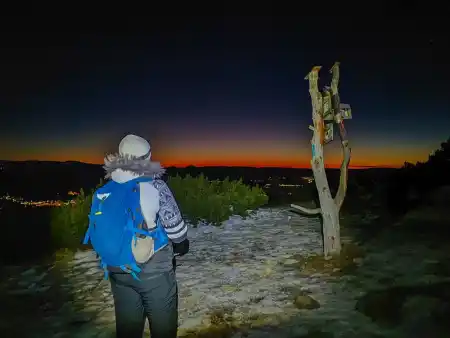 Moonlight Descent from Baranec