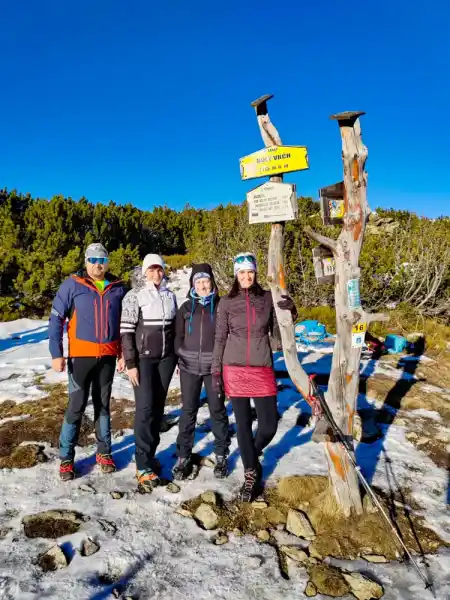 Intermediate stop at Holý Vrch