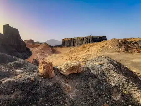 Lunar Landscape Near San Bartolomé