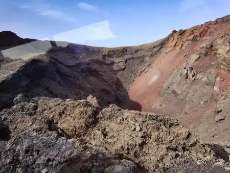 crater Montaňa de Timanfaya