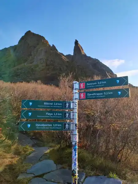 Ascent to Djevelporten