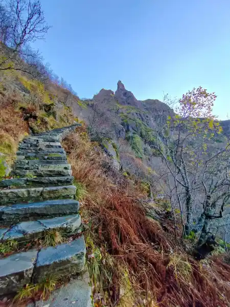 Ascent to Djevelporten