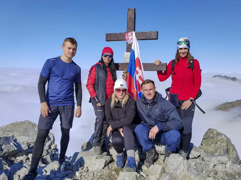 Summit Krivan Peak 