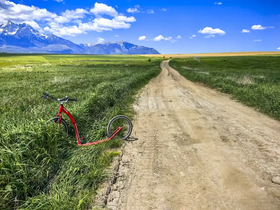High Tatras with footbike