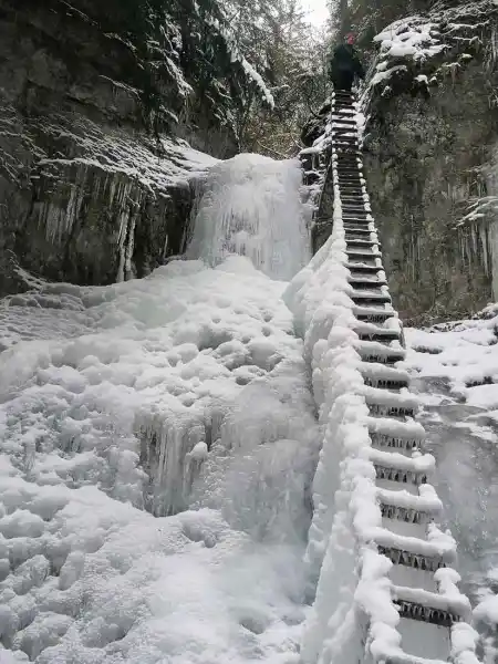 Slovak Paradise in winter