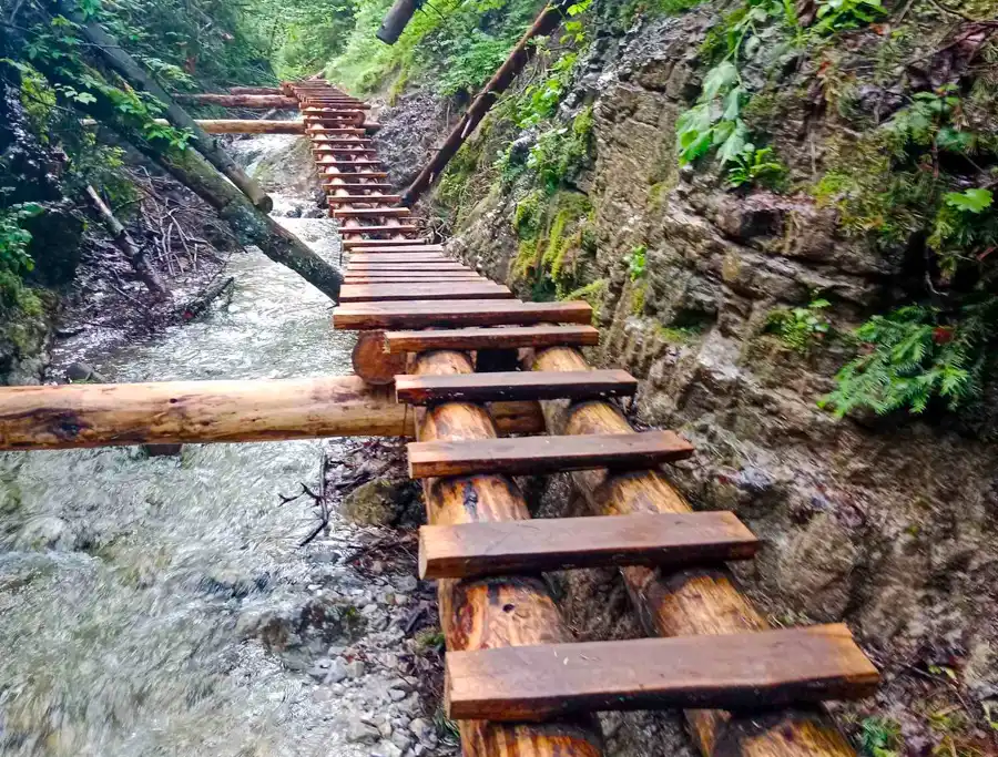 Slovak Paradise: Suchá Belá Gorge