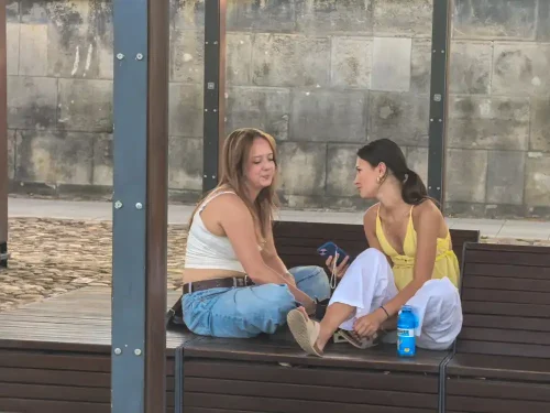 Sitting by the Vistula River